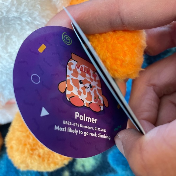 BUM BUMZ Palmer 7.5” Peach Milk Hot Topic Exclusive - Picture 4 of 5